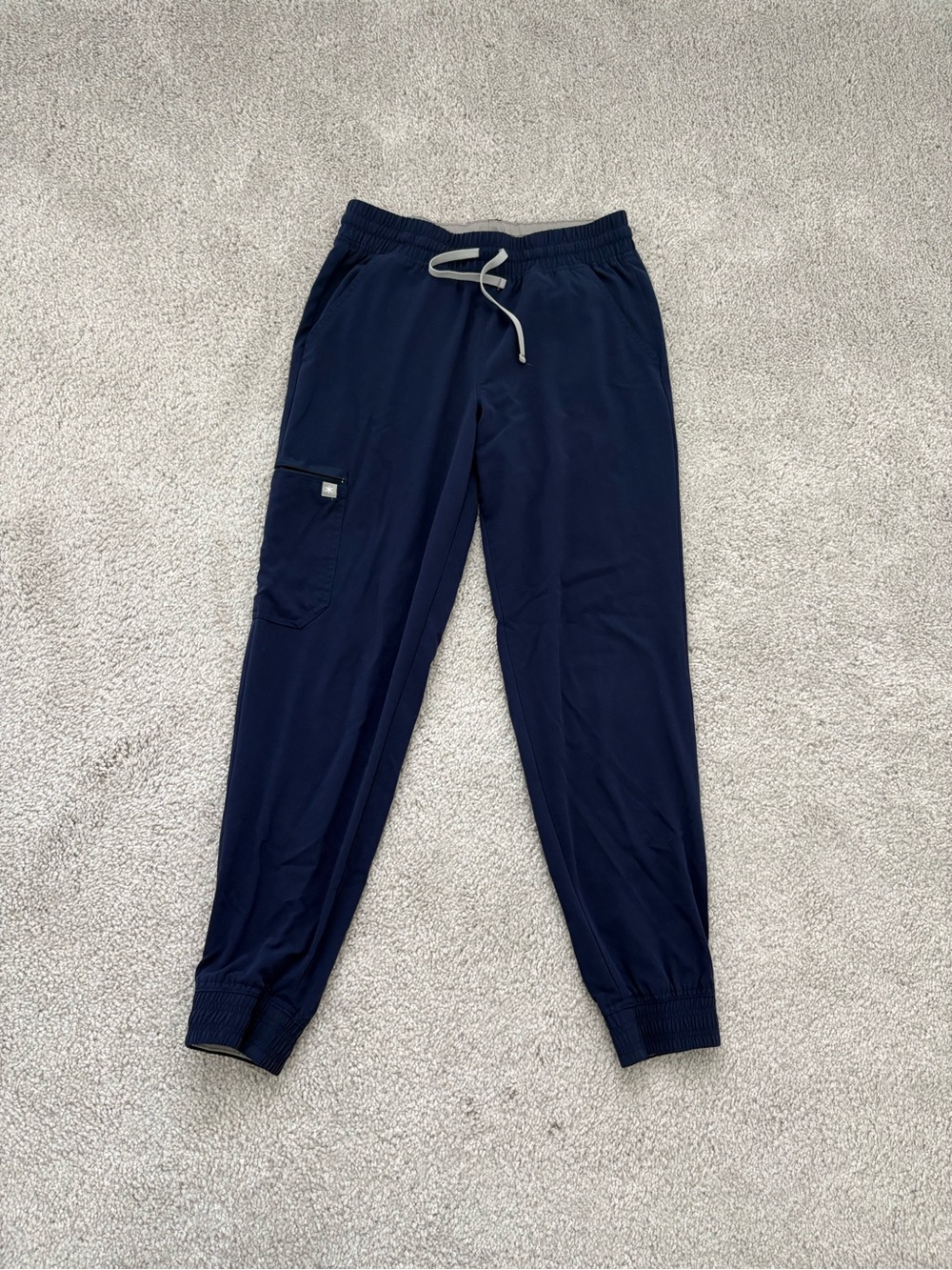 Beyond Scrubs Navy High waisted Jogger